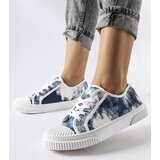 Gemre Clavet Blue Washed Effect Sneakers | Shoptok.si