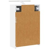  Kopalniška ogledalna omara z LED lučmi Bela 43 x 16 x 62.5 cm, (5000232815) | Shoptok.si