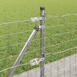  Vanjski Euro Ograda s Betonskom Podlogom 10 x 0,6 m Srebrna | shoptok.hr