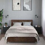vidaXL Noćni ormarići 2 kom crni 40 x 30 x 40 cm od iverice | shoptok.hr
