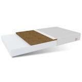  Dječji drveni krevet BELLA - svijetlo drvo - 180x80 cm - Madrac od PE pjene s kokosovim slojem 10cm | shoptok.hr