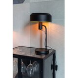 White Label Črna namizna svetilka Landon - | Shoptok.si