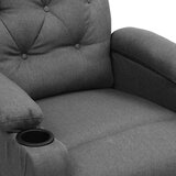  masažna fotelja od tkanine svjetlosiva | shoptok.hr