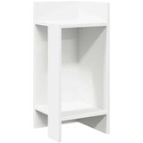  Pomoćni stolići 2 kom s policom bijeli 25 5x27x60 cm | shoptok.hr