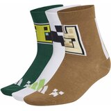 Adidas Dečije čarape Y Minecraft 3PP KA9902, Braon-zelene Cene