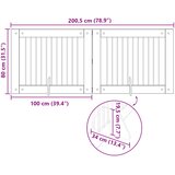  Vrata za pse s postoljem 2 pcs Hrast artisan 100 x 80 cm | shoptok.hr