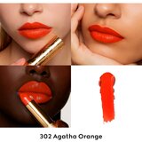 Gucci Beauty Rouge à Lèvres Satin Lipstick satenasti ruž za usne nijansa 302 Agatha Orange 3.5 g | shoptok.hr