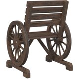 vidaXL Vrtne stolice 2 kom 58 x 58 x 78 5 cm od masivne jelovine | shoptok.hr