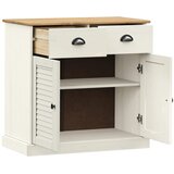  Komoda s ladicama VIGO 78x40x75 cm bijela od masivne borovine | shoptok.hr