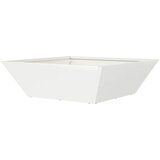  Vrtna saksija Bijelo 50 x 50 x 15 cm Čelična vrata | Eponuda.com