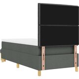  s opruga kutije Tamno siva 200 x 90 cm tkanina | shoptok.hr