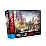  Blue focus puzzle 500 delova ulice Pariza ( 38769 ) Cene
