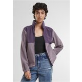 Urban Classics Women's fleece sweatshirt Double purple/ purple | shoptok.hr