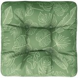  Jastuk za palete s uzorkom lišća 60 x 60 x 12 cm od tkanine | shoptok.hr
