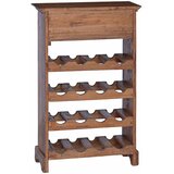  Stalak za vino 55 x 23 x 85 cm Čvrsto mahagonijsko drvo | shoptok.hr