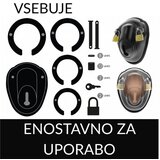 Addicted Toys Locked Kletka Za Penis Addicted Toys Keyless Rest 11,5 Cm | Shoptok.si