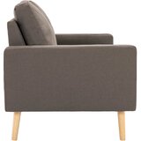  Dvosjed od tkanine smeđe-sivi | shoptok.hr