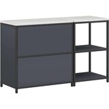 vidaXL Kuhinjski set za pohranu 2 pcs Antracit 150 x 50 x 92 cm | shoptok.hr