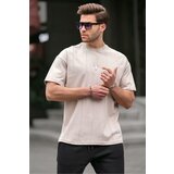 Madmext Stone Color Crew Neck Men's T-Shirt 6175 Cene
