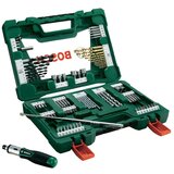 Bosch 91 komadni set V-Line TiN izvijača i bita, sa ustavljačkim odvijačem i magnetskom šipkom | shoptok.hr