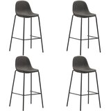  5-dijelni barski set od tkanine tamnosivi | shoptok.hr