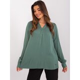 Sublevel Blouse-D73792M11081A-khaki | Shoptok.si