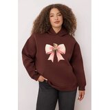 Trendyol Ženski duks Tbbaw26Ao00013, Smeđi | Eponuda.com