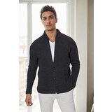 Dewberry 87095 Mens Knitwear Cardigan-ANTHRACITE Cijene