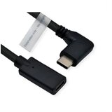Roline USB-C kabel USB 3.2 gen. 1 (USB 3.0) USB-C® vtič\, USB-C® vtičnica 2.00 m črna 11045496, (20630716) Cene