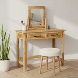 Toaletni stol Smeđa 100 x 40 x 120 cm Čvrsto drvo manga | shoptok.hr