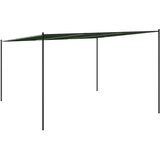 Gazebo 4 x 3,98 x 2,67 m Zelena Poliester i čelik | Eponuda.com