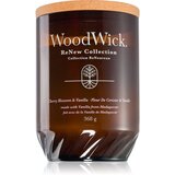 WoodWick Cherry Blossom & Vanilla mirisna svijeća s drvenim fitiljem 368 g | shoptok.hr