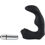 Rebel - ukrivljen vibrator za prostato (črn) | Shoptok.si