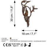WALLXPERT Dekorativna figura Ptica na grani 01, 18x30 cm, 1,5 mm | Eponuda.ba