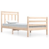 The Living Store Posteljni okvir iz trdnega lesa 100x200 cm - Posteljni Okvir, (21531449) | Shoptok.si