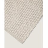 Kave Home Krem ručno rađena staza od mješavine pamuka 70x140 cm Mascarell – | shoptok.hr