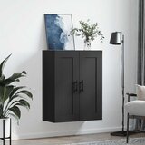  Zidni ormarić crni 69,5 x 34 x 90 cm od konstruiranog drva | shoptok.hr