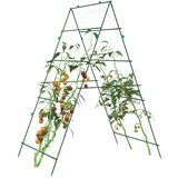 vidaXL Vrtna oporna mreža za vzpenjavke A-okvir 99x90x175,5 cm jeklo Cene