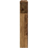  Uzglavni ormarić staro drvo 140x18,5x102,5 cm konstruirano drvo | Eponuda.com