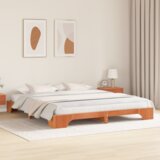  Krevet Boja voska Borovo drvo 180 x 200 cm Krevetna konstrukcija | shoptok.hr