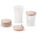 BabyOno Spremnik za pohranu mlijeka 4 kom, bež | shoptok.hr