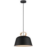  Luster na sajli CLIP 1xE27/40W/230V crna/braon Cene