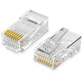 Ugreen RJ45 VTIČ 8P/8C ZA CAT 5 5E ETHERNET KABLE 50 KOSOV ZA UPORABO, (5000062418) | Shoptok.si