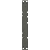  Noge jedilne mize V-oblika 2 kosa Antracit 60x(30-31,3)cm Jeklo | Shoptok.si