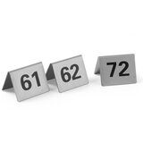 Hendi Informacijska tablica TABLA ŠTEVILKA 61-72 nerjaveče jeklo, set 12 kos. - 663899, (21389590) | Shoptok.si