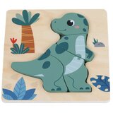 Pino 3D Drvena slagalica Tiranosaurus Rex/ 4 dela Cene