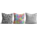 Opviq Set od 3 jastučnice 43x43cm Šarene | Eponuda.ba