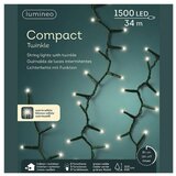  Spoljašnje Led novogodišnje lampice 8 funkcija toplo bele L3400cm Lumineo 495357 cene