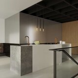  Obesna svetilka MOZAICA 1 črna/zlata, (21347491) | Shoptok.si