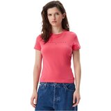 Tommy Jeans Majice & Polo majice DW0DW20315 Rožnata | Shoptok.si